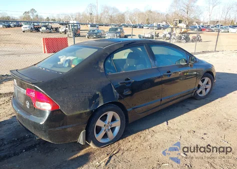 2009 Honda Civic Lx-S из США, поврежденный, VIN 19XFA16649E022953